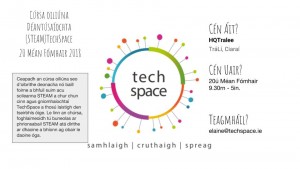 Ciarraí TechSpace Sábhail an Dáta