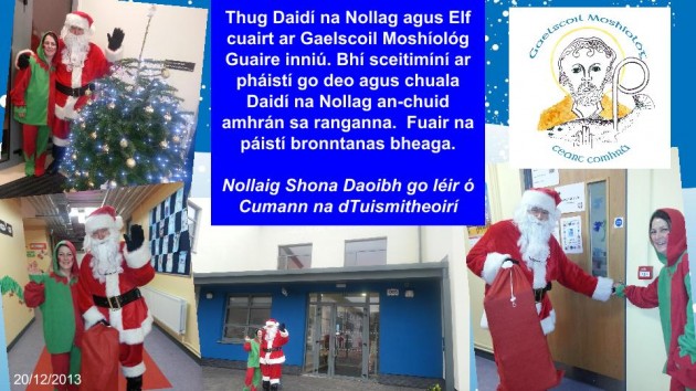 Daidí na Nollag 2013