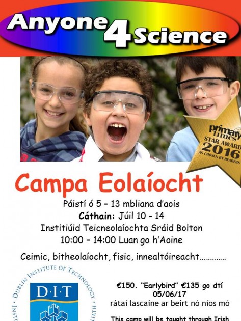 Summer poster as gaeilge V2